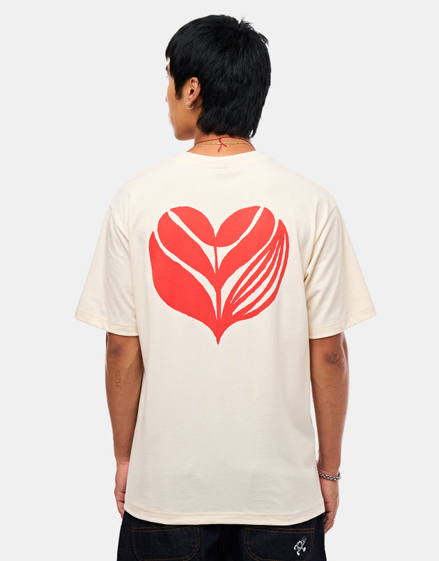 Magenta Love T-Shirt - Natural