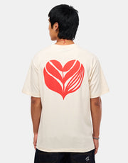 Magenta Love T-Shirt - Natural