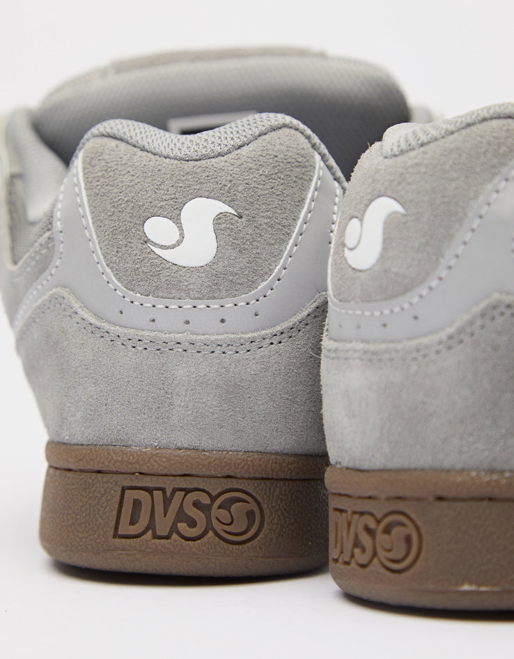 DVS Celsius Skate Shoes - Charcoal/White/Gum Suede