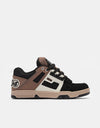 DVS Comanche Skate Shoes - Black/Taupe/Brown Suede