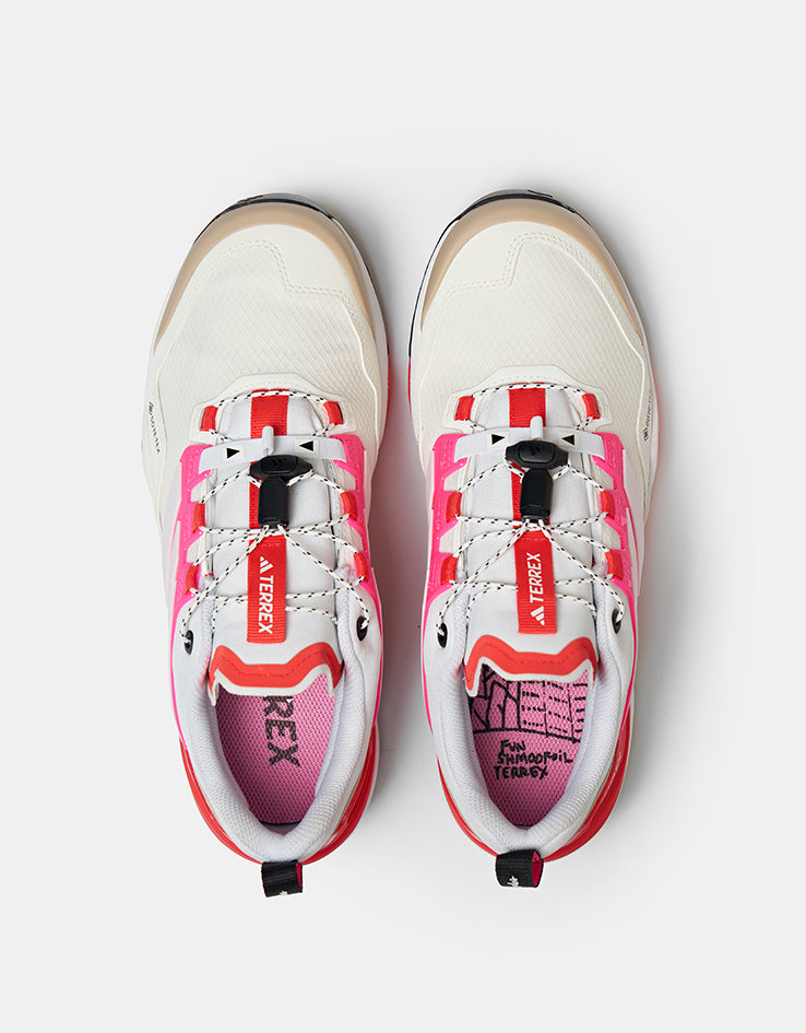 adidas Terrex x Gonz Skychaser Shmoofoil GTX Trail Shoes - Bliss Pink/White/Lucid Pink