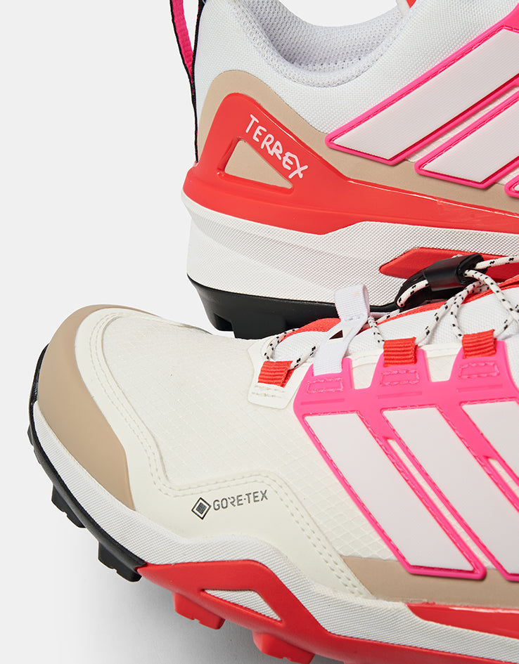adidas Terrex x Gonz Skychaser Shmoofoil GTX Trail Shoes - Bliss Pink/White/Lucid Pink