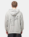 adidas Terrex x Gonz Shmoofoil XPL Pullover Hoodie - Medium Grey Heather