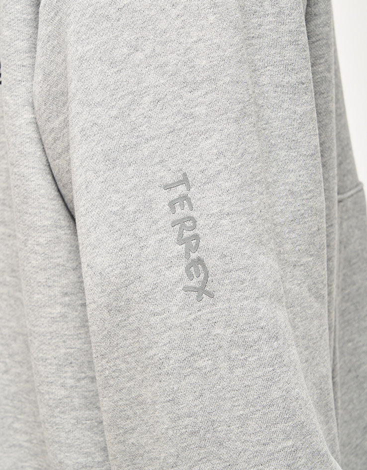 adidas Terrex x Gonz Shmoofoil XPL Pullover Hoodie - Medium Grey Heather