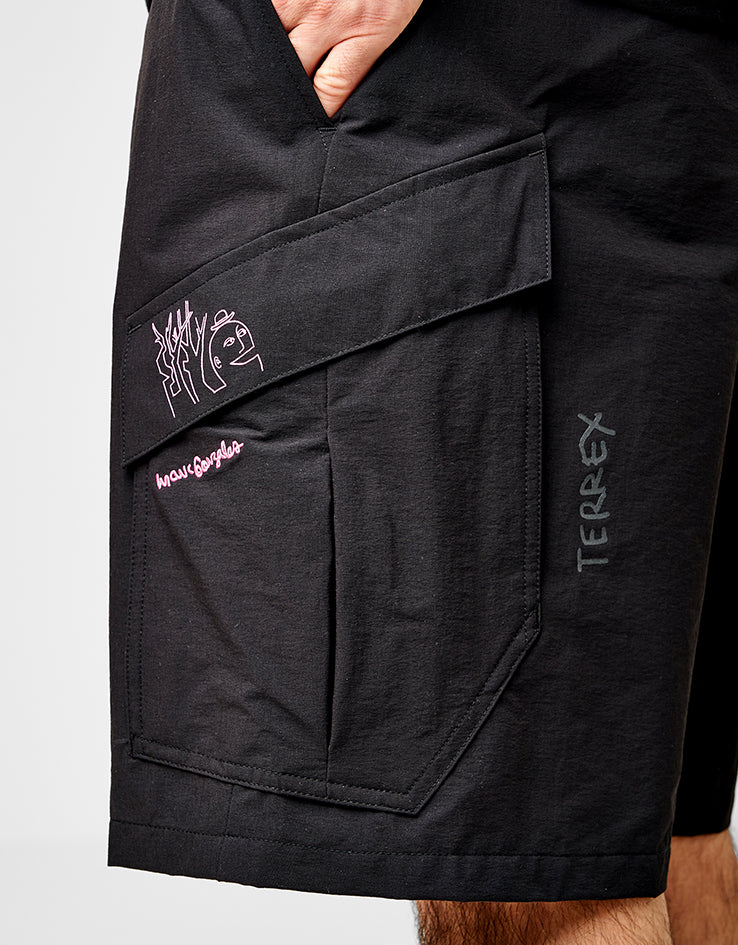 adidas Terrex x Gonz Shmoofoil Cargo Shorts - Black