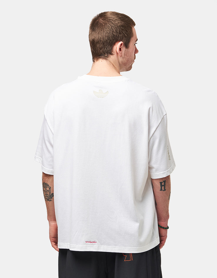 adidas Terrex x Gonz Shmoofoil XPL T-Shirt - White