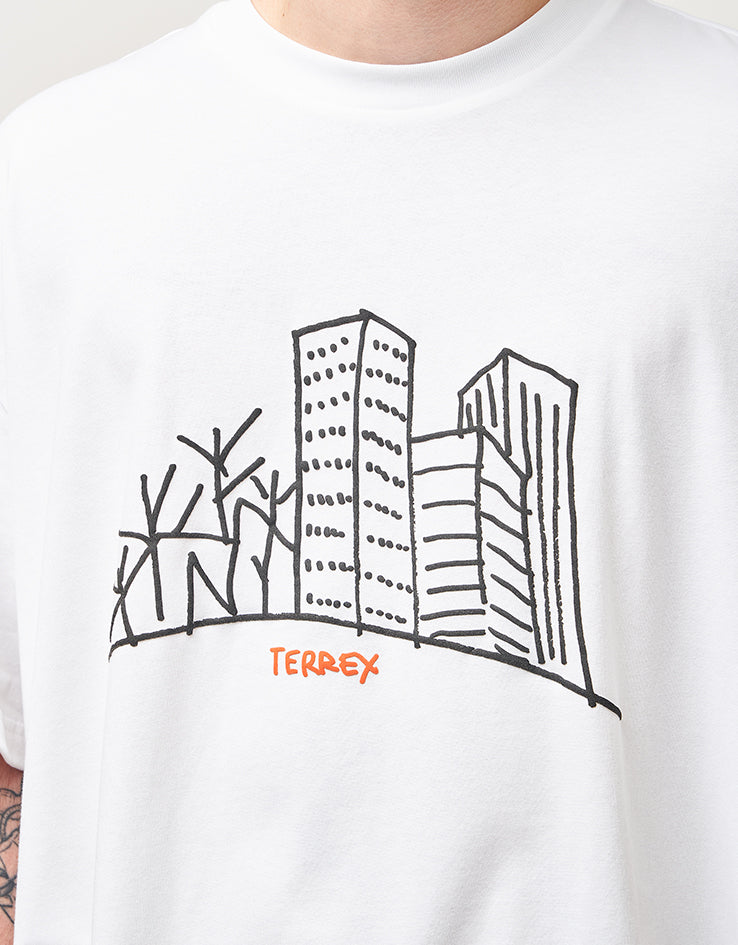 adidas Terrex x Gonz Shmoofoil XPL T-Shirt - White