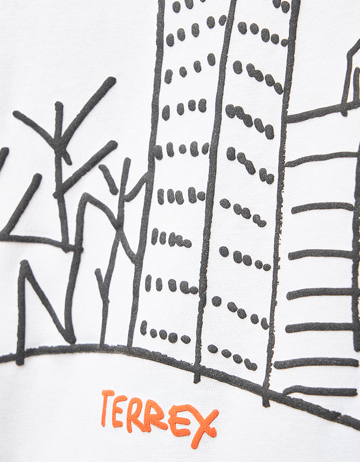 adidas Terrex x Gonz Shmoofoil XPL T-Shirt - White