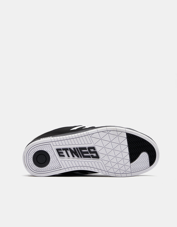 etnies Callicut Skate Shoes - Black/Black/White