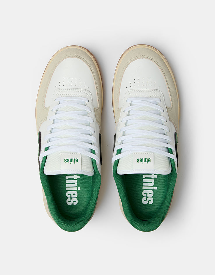 etnies Emerson Skate Shoes - Grey/White/Green