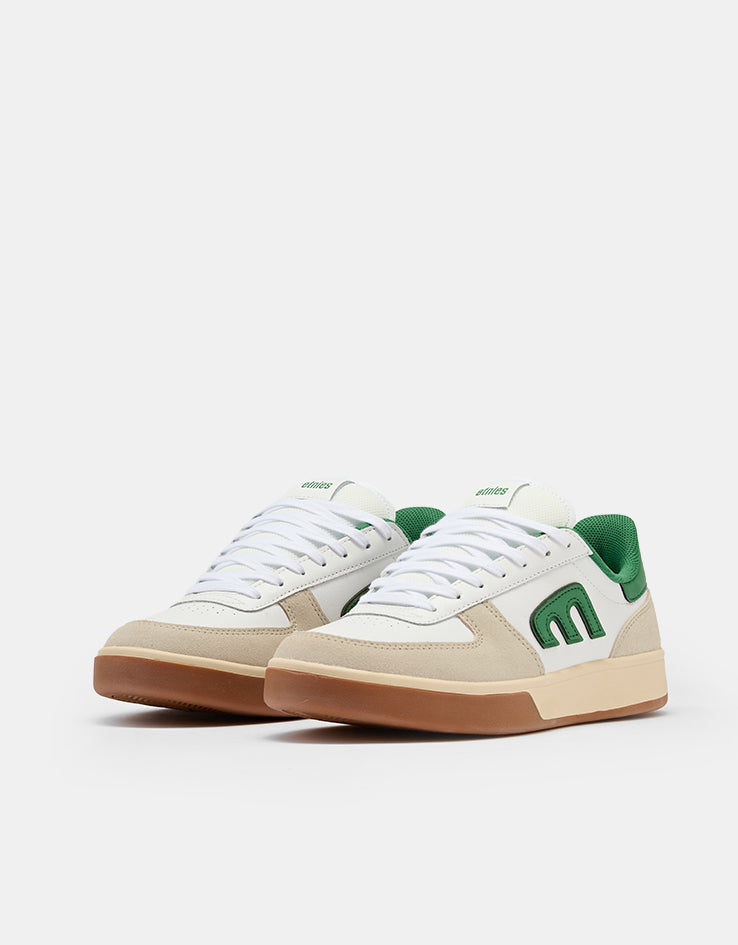 etnies Emerson Skate Shoes - Grey/White/Green