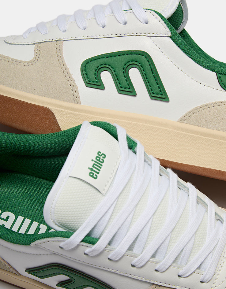 etnies Emerson Skate Shoes - Grey/White/Green