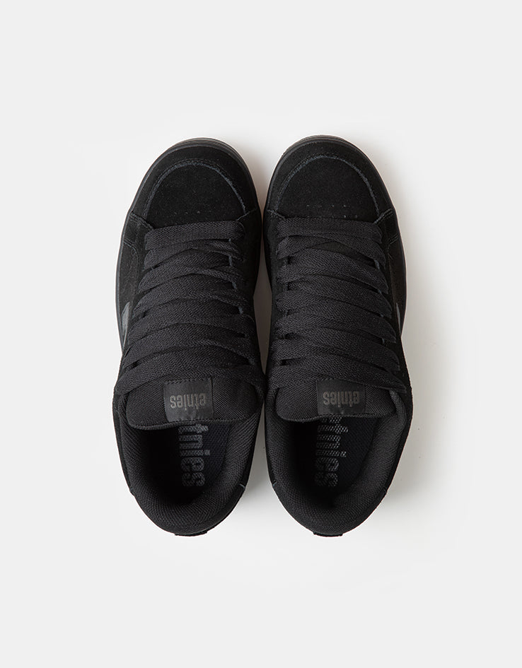 etnies Kingpin 2K Skate Shoes - Black/Black/Black