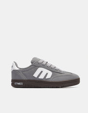 etnies Locut Skate Shoes - Grey/White/Gum