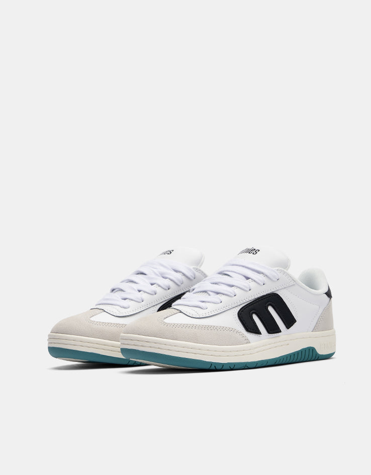 etnies Locut Skate Shoes - White/Black/Green