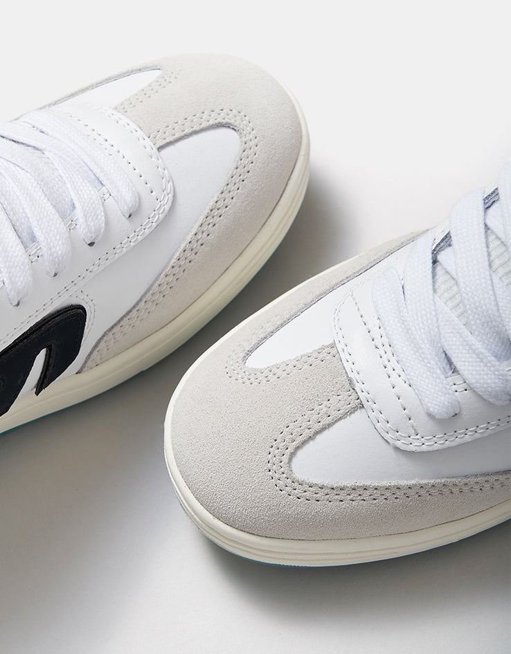 etnies Locut Skate Shoes - White/Black/Green