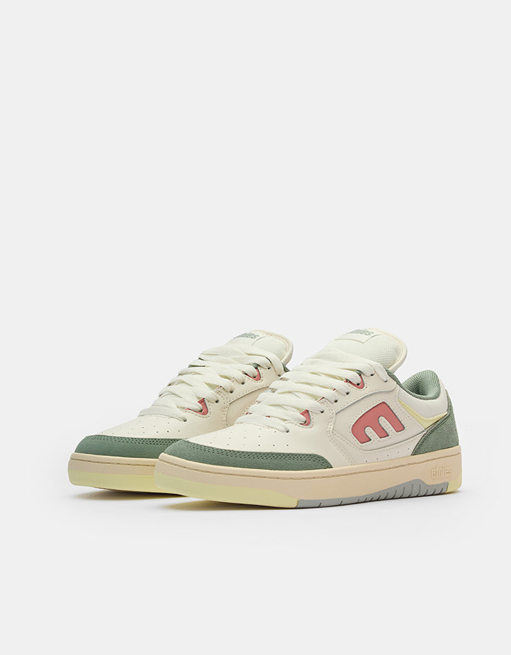 etnies Loot Skate Shoes - Green/White/Yellow