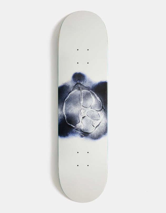 Polar Stroke Logo Skateboard Deck - Cream