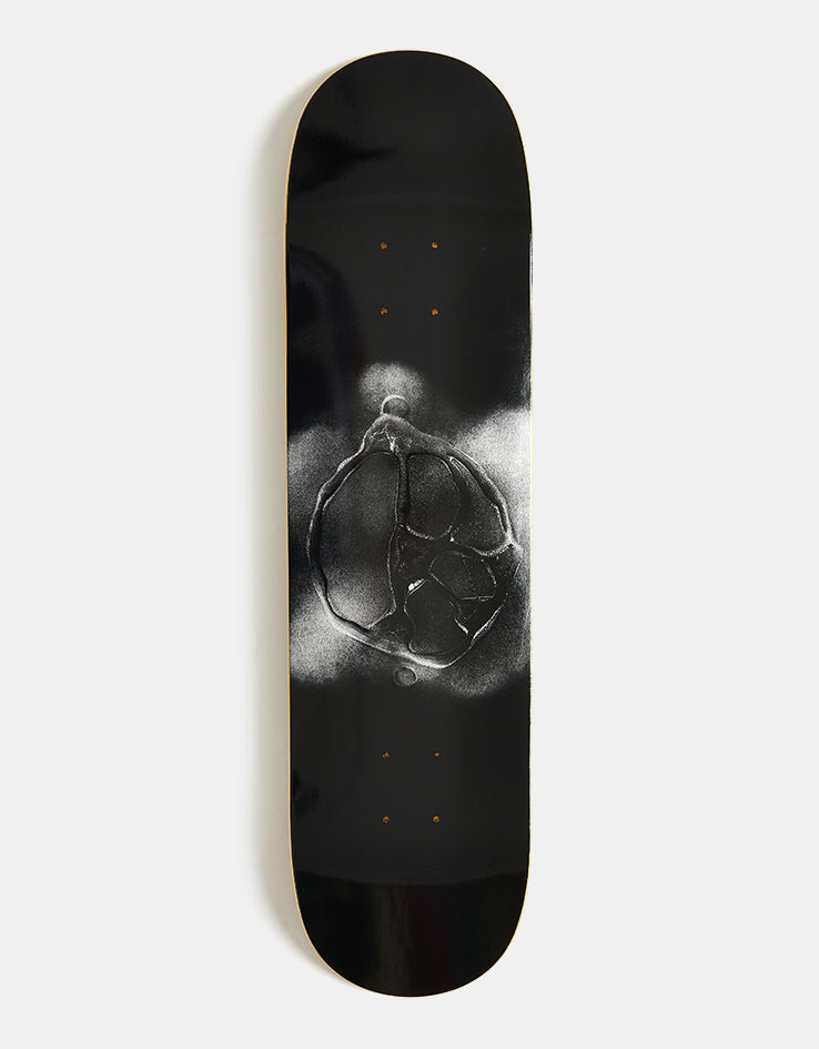 Polar Stroke Logo Skateboard Deck - Black