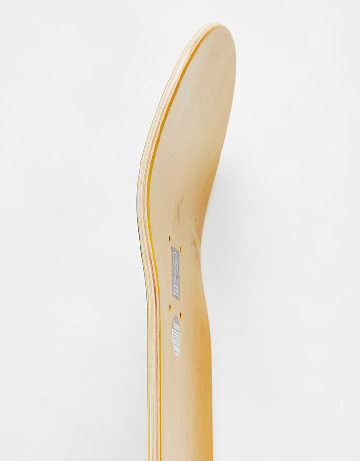 Polar Stroke Logo Skateboard Deck - Black