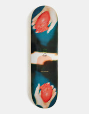 Polar Shin Heart in Hand Skateboard Deck - 8.25"