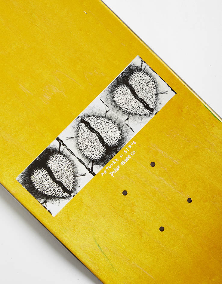 Polar Shin Heart in Hand Skateboard Deck - 8.25"