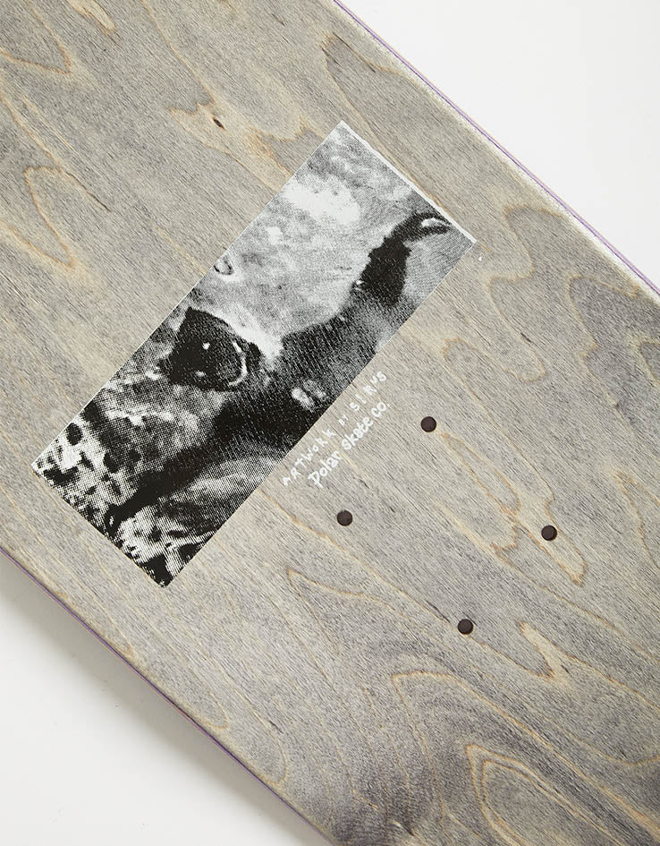 Polar Platt So Bored Skateboard Deck - Short 8.25"