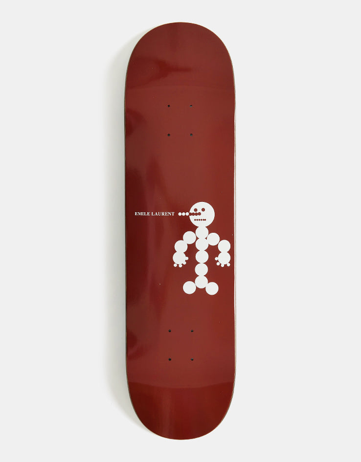 Polar Emile Snowman Skateboard Deck - 8.25"