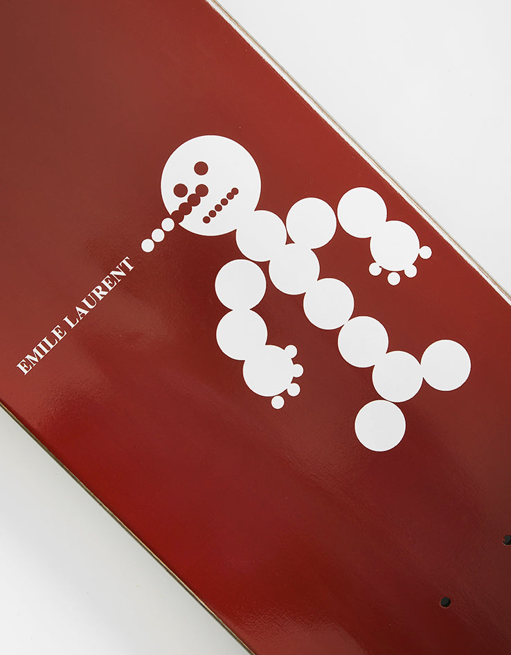 Polar Emile Snowman Skateboard Deck - 8.25"
