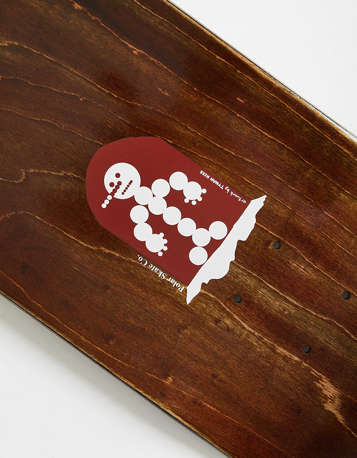 Polar Emile Snowman Skateboard Deck - 8.25"