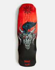 Welcome x Slipknot Spit it Out on Dark Lord Skateboard Deck - 9.75"