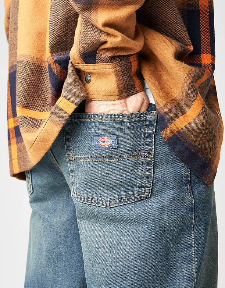 Dickies Thomasville Denim Pant  - Khaki Tinted Blue