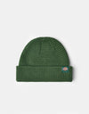 Dickies Woodworth Waffle Beanie - Pine Needle Green