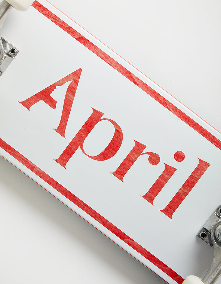 April OG Logo Mini Complete Skateboard - 7.5"