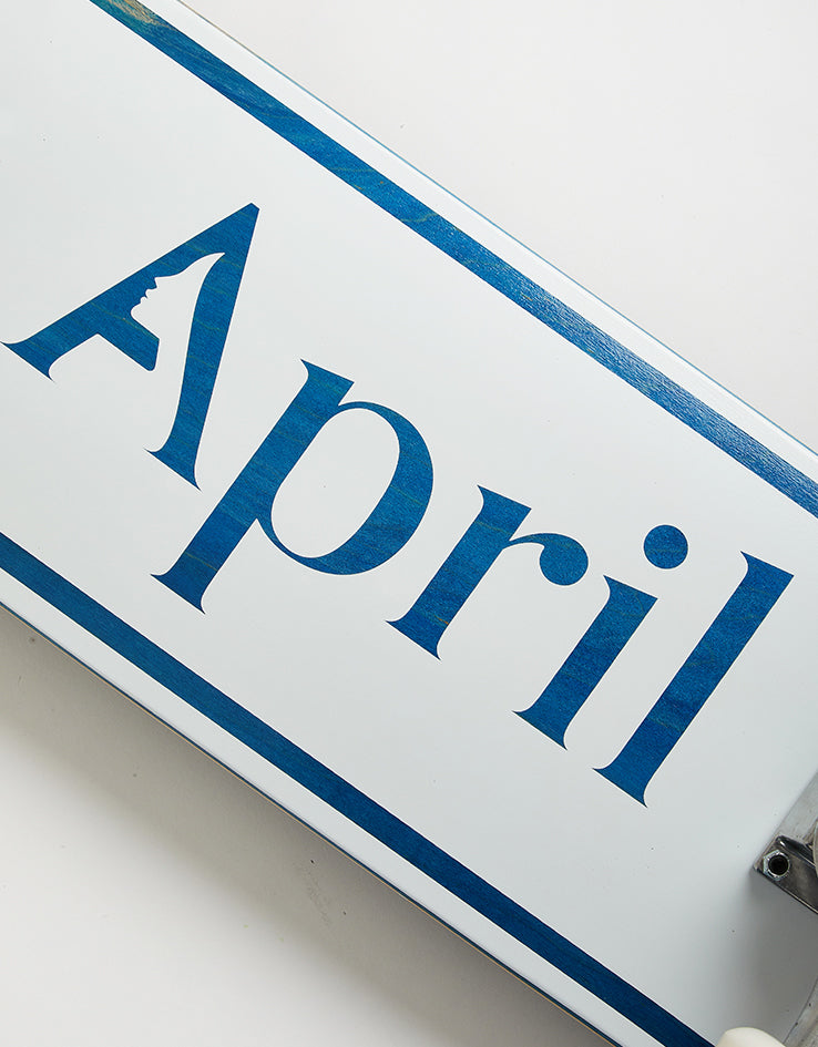 April OG Logo Complete Skateboard - 8"