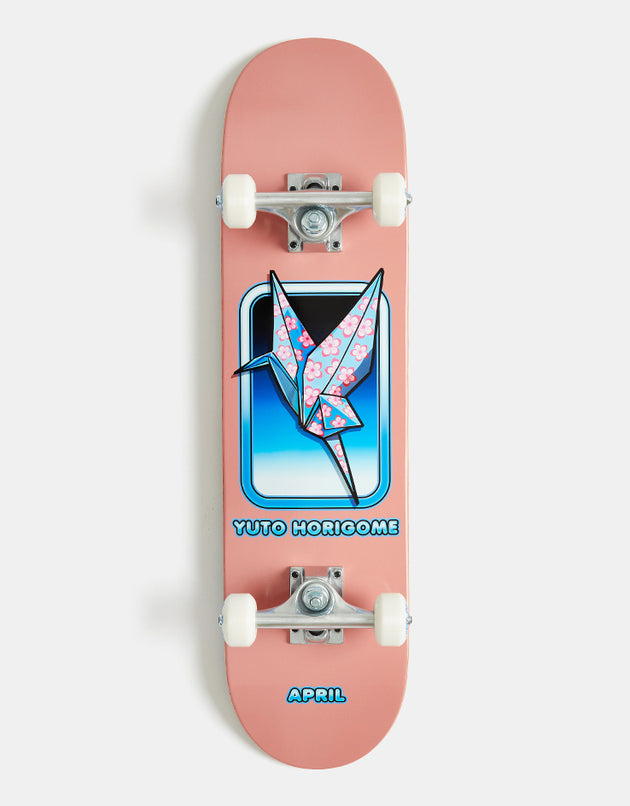 April Yuto Origami Mini Complete Skateboard - 7.25"