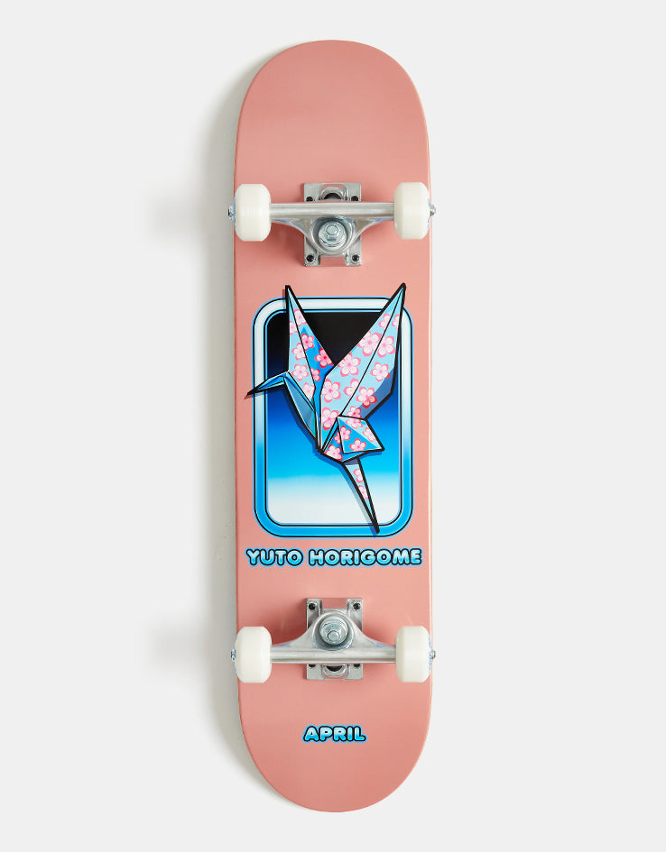 April Yuto Origami Mini Complete Skateboard - 7.25"