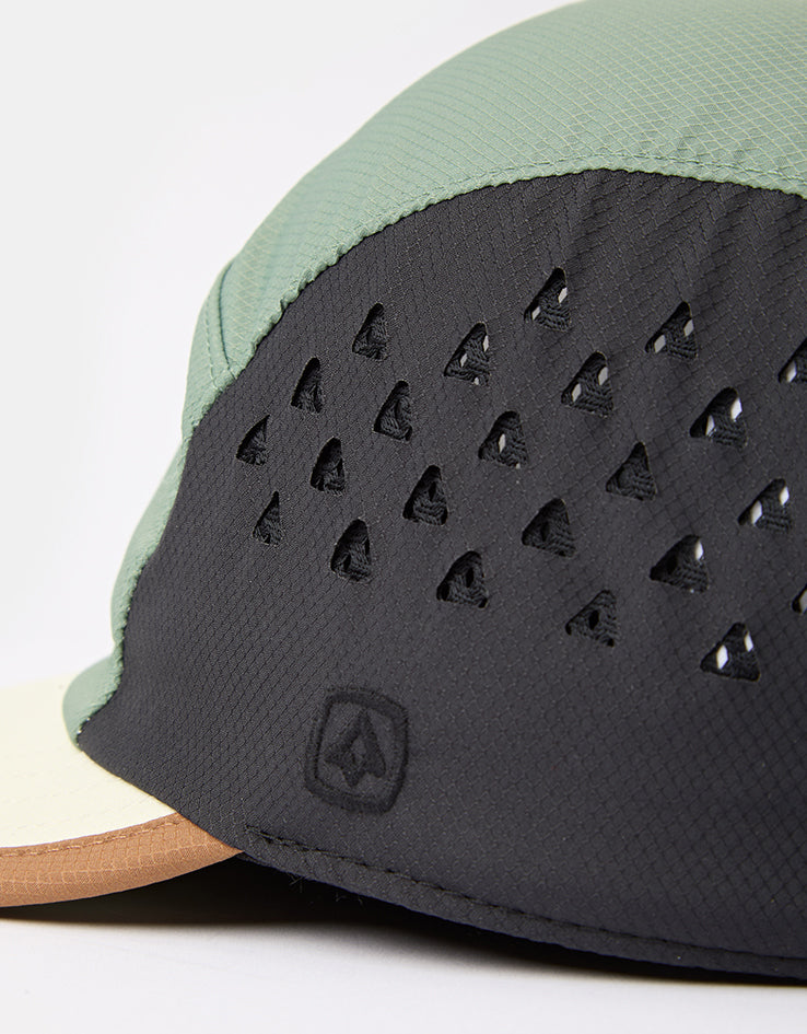 Coal Provo 5 Panel Cap - Sage/Black