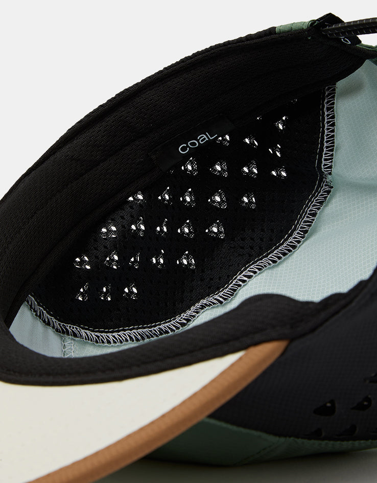 Coal Provo 5 Panel Cap - Sage/Black