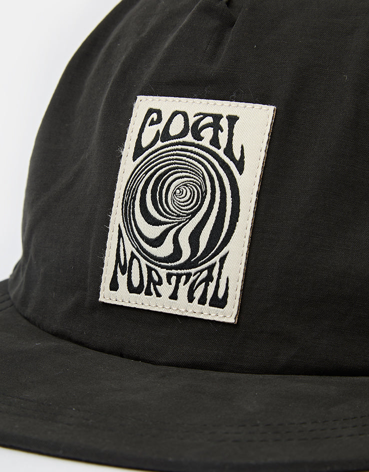 Coal Hardin Strapback Cap - Black Portal