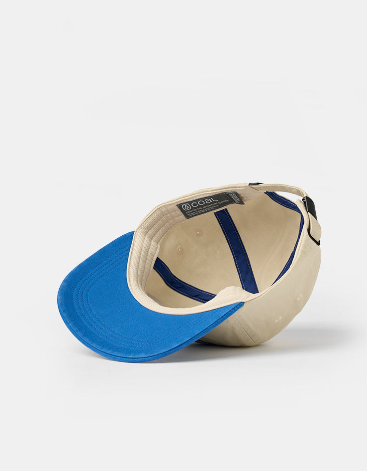 Coal Hayes Strapback Cap - Bone/Blue