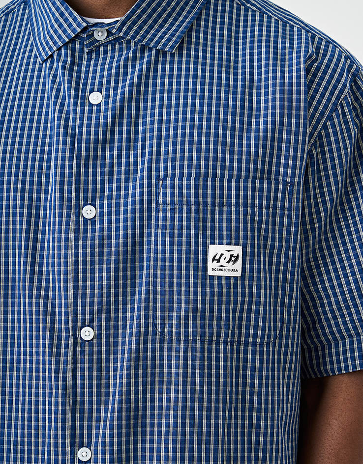DC Game On S/S Shirt - Estate Blue
