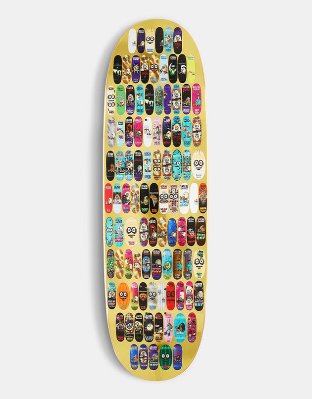 Heroin 100th Egg Skateboard Deck - 9.125”