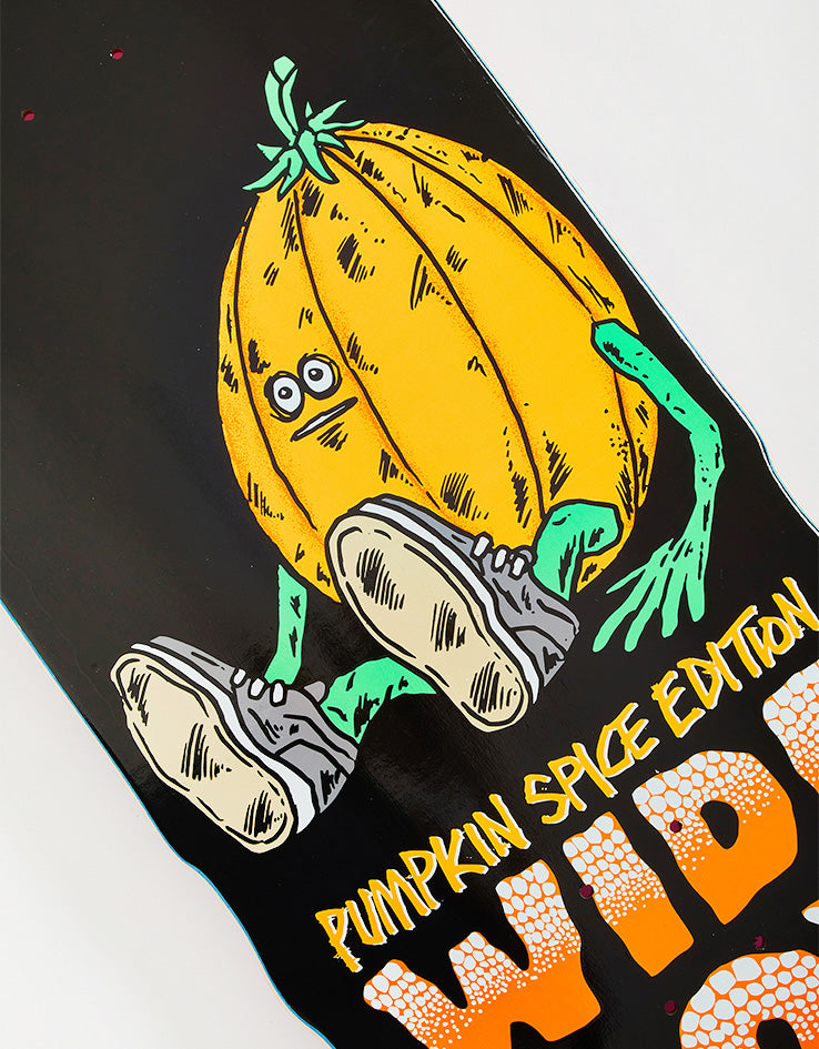 Heroin Pumpkin Wide Boy Skateboard Deck - 10.75”