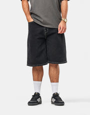 Stan Ray Wide 5 Denim Shorts - Washed Black