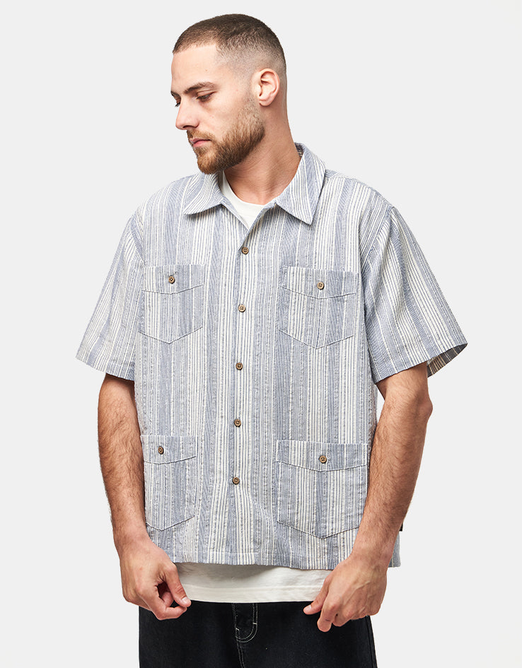 Stan Ray Mexicali S/S Shirt - Blue Stripe