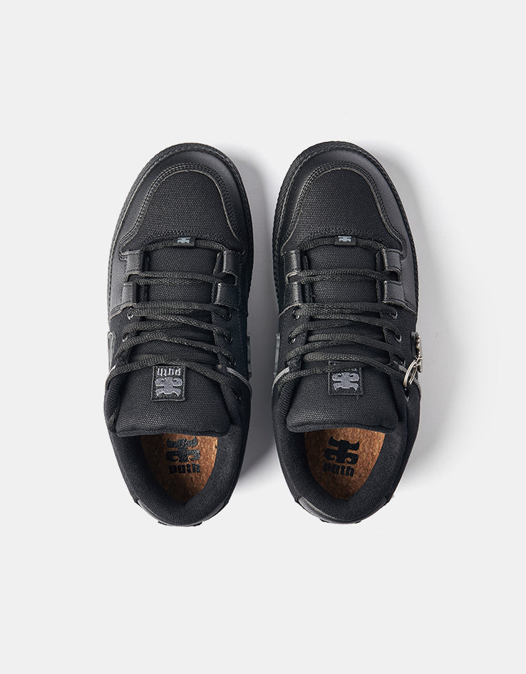 IPATH Cricket Skate Shoes - Black Wax Hemp