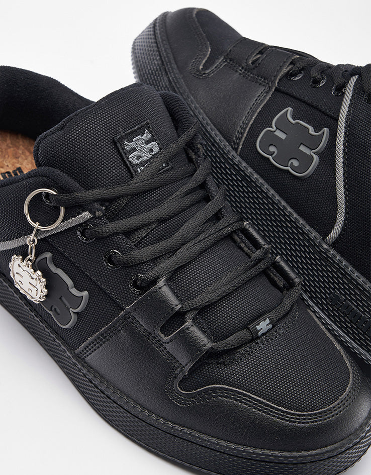 IPATH Cricket Skate Shoes - Black Wax Hemp