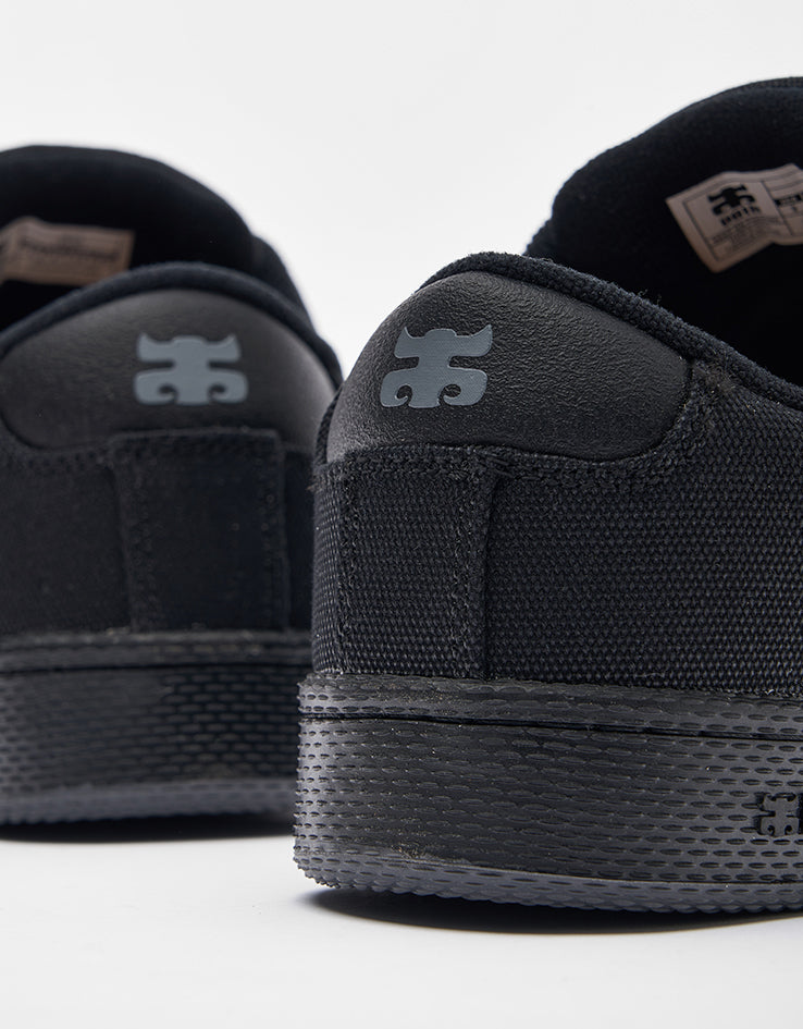 IPATH Cricket Skate Shoes - Black Wax Hemp