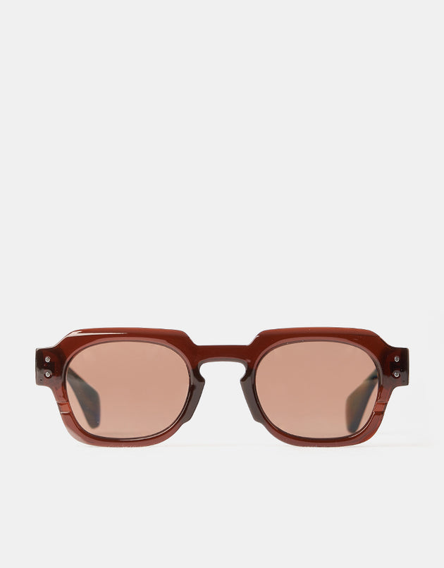 Route One Elio Sunglasses - Tortoise/Brown Lens